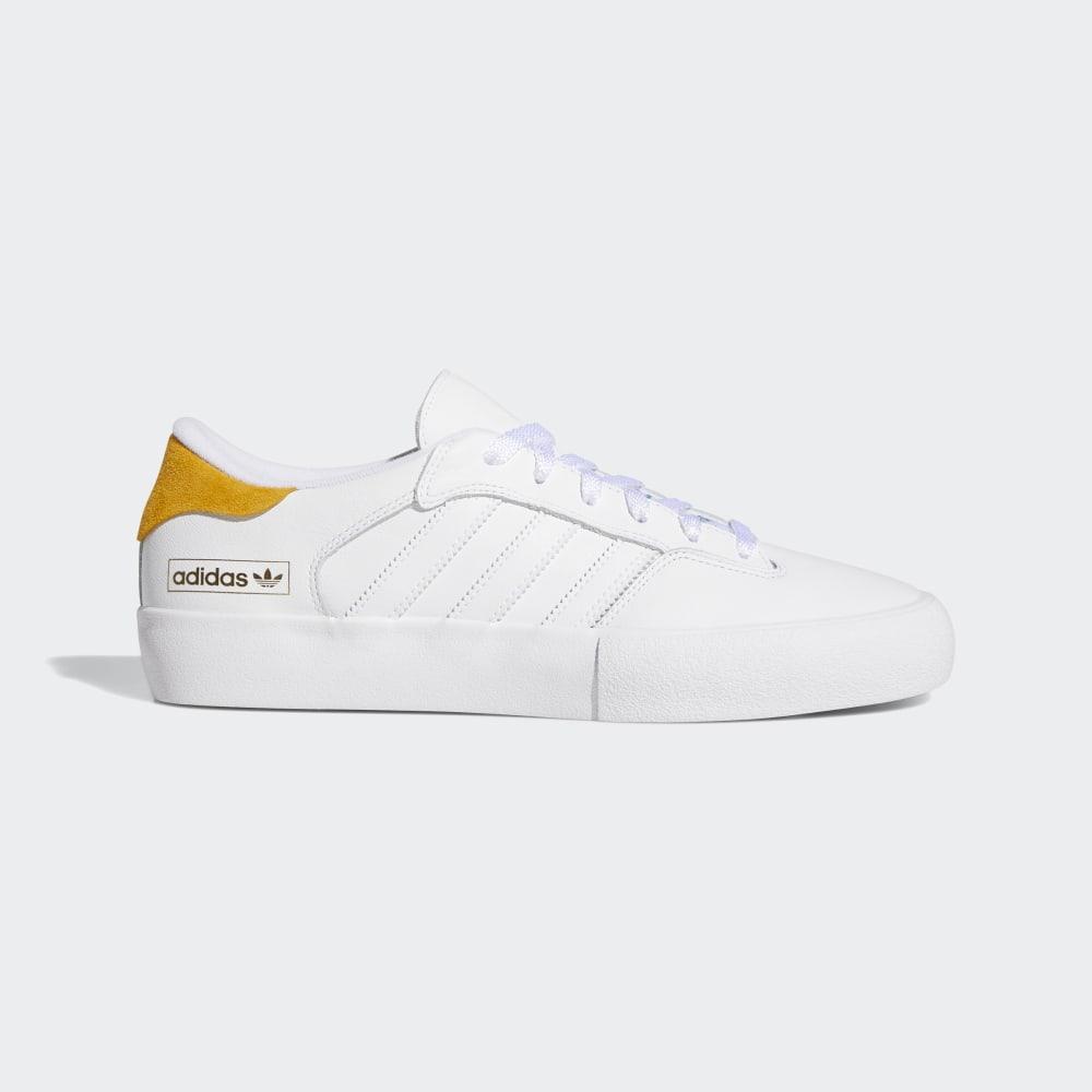 Adidas Men's Matchbreak Super Skate Shoes White/Yellow Ireland EG2727